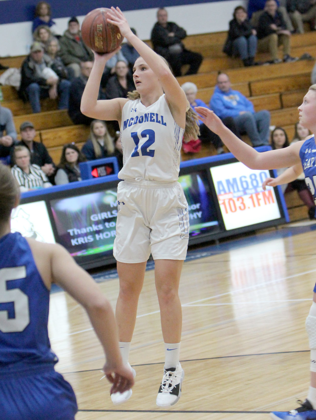 Clear Lake at McDonell girls basketball 12-9-19